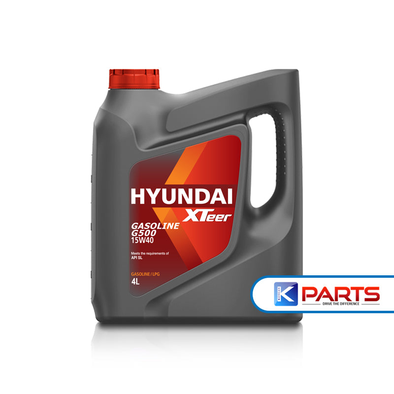 XTEER GASOLINE ENGINE OIL G500 15W40 4L – KParts Online