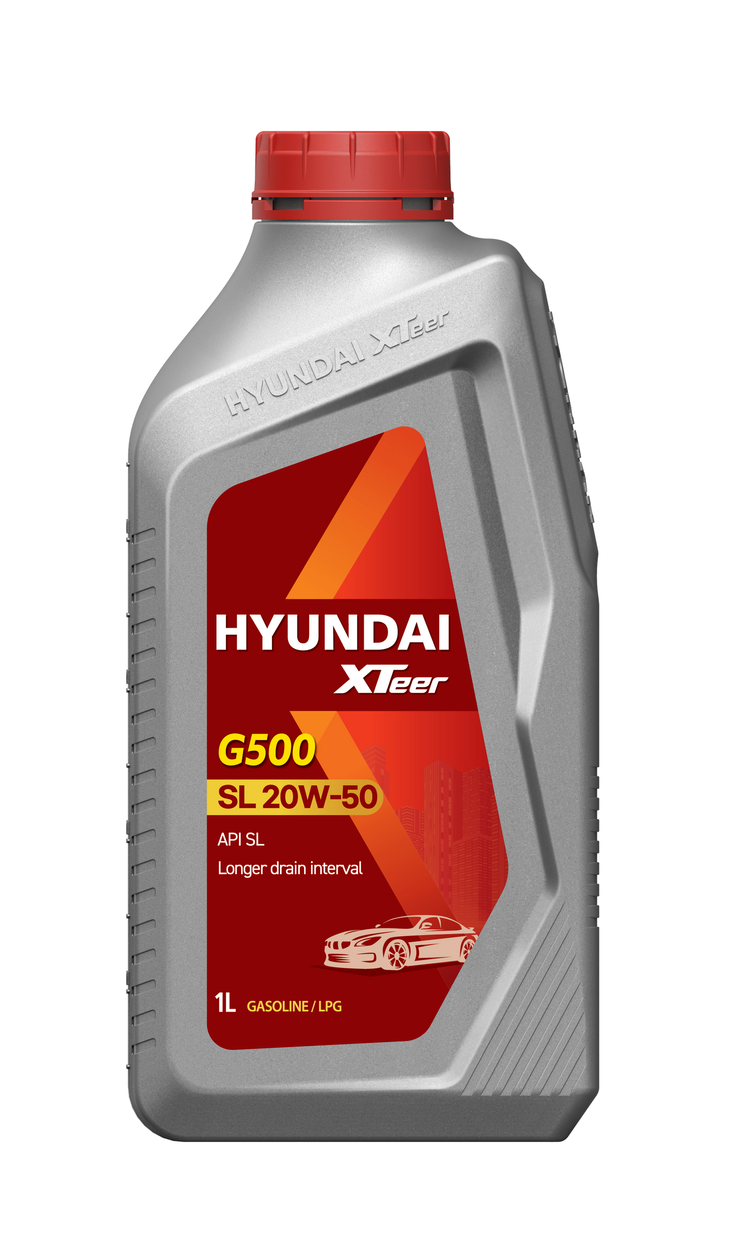 HYUNDIA XTEER GASOLINE ENGINE OIL G500 API SL 1L/4L/5L/200L ENGINE OIL FOR PETROL ENGINE