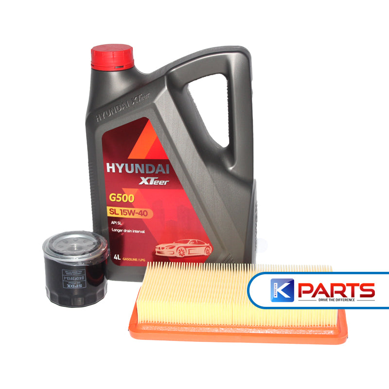 HYUNDAI GETZ MINOR SERVICE KIT KSK1C003+4L ENGINE OIL – KParts Online