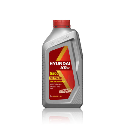 HYUNDAI XTEER G800 SP 5W30 1L / 4L FOR PETROL ENGINE, 100% SYNTHETIC