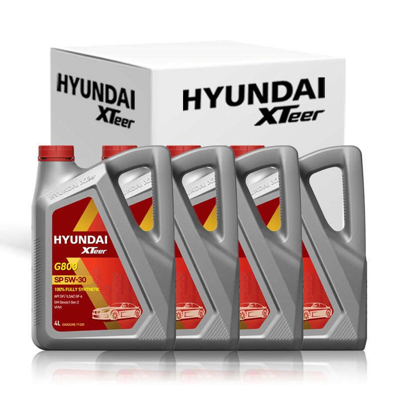 HYUNDAI XTEER G800 SP 5W30 1L / 4L FOR PETROL ENGINE, 100% SYNTHETIC